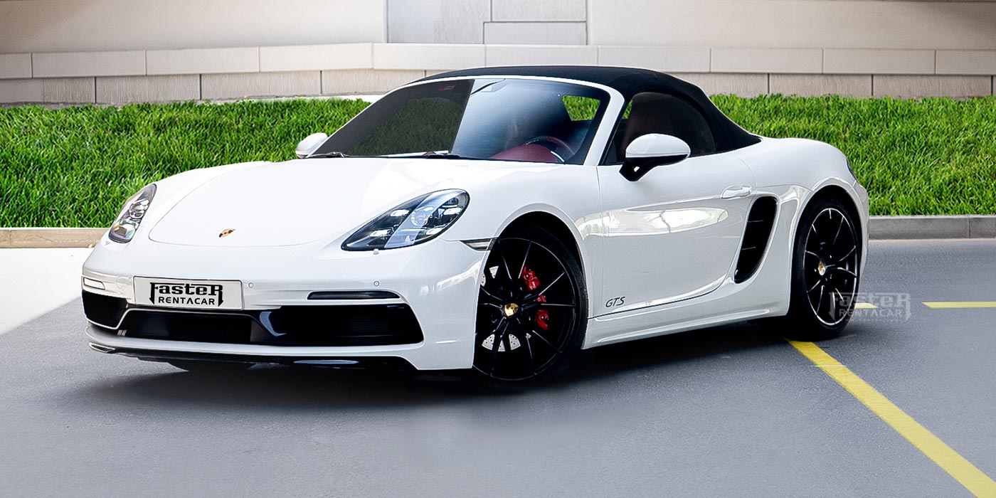 Porsche Boxster Front Side View