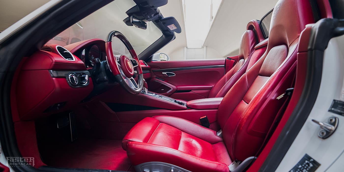 Porsche Boxster Interior Front Seats
