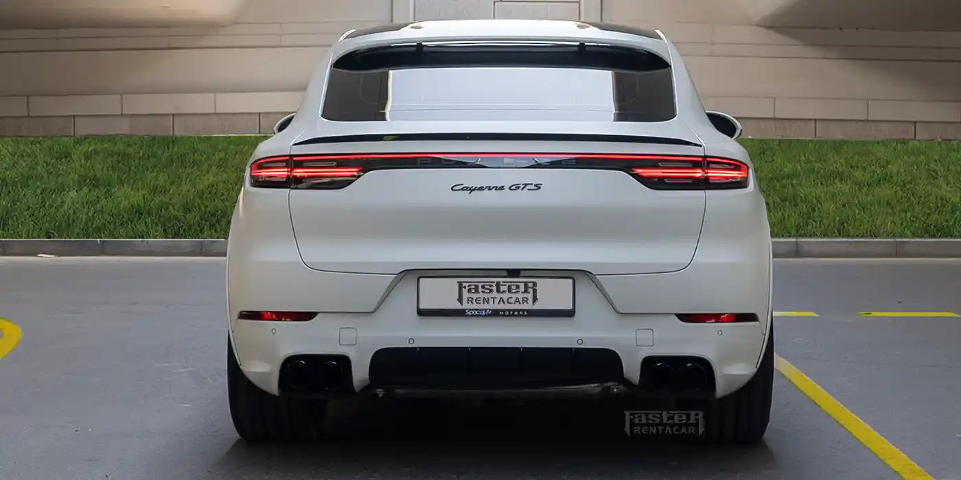 Porsche Cayenne GTS Back View