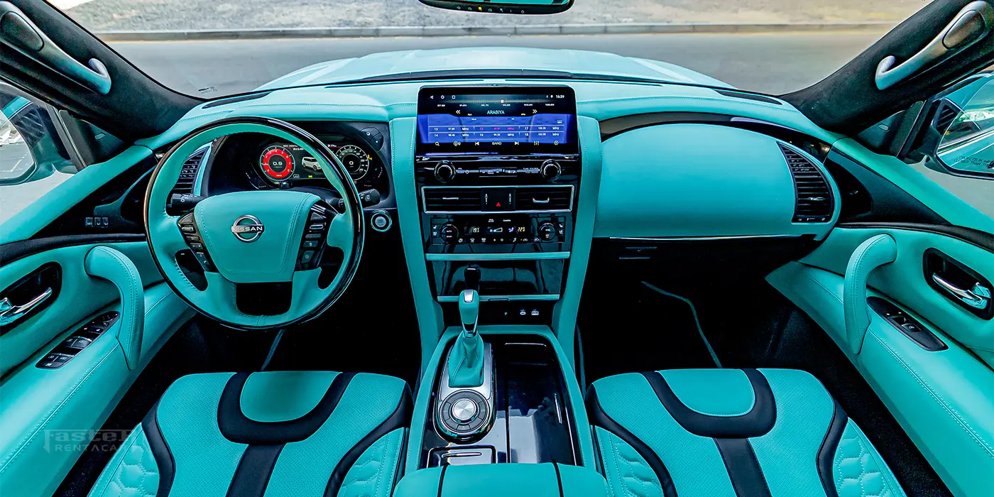 Nissan Patrol Tiffany Hawk Interior