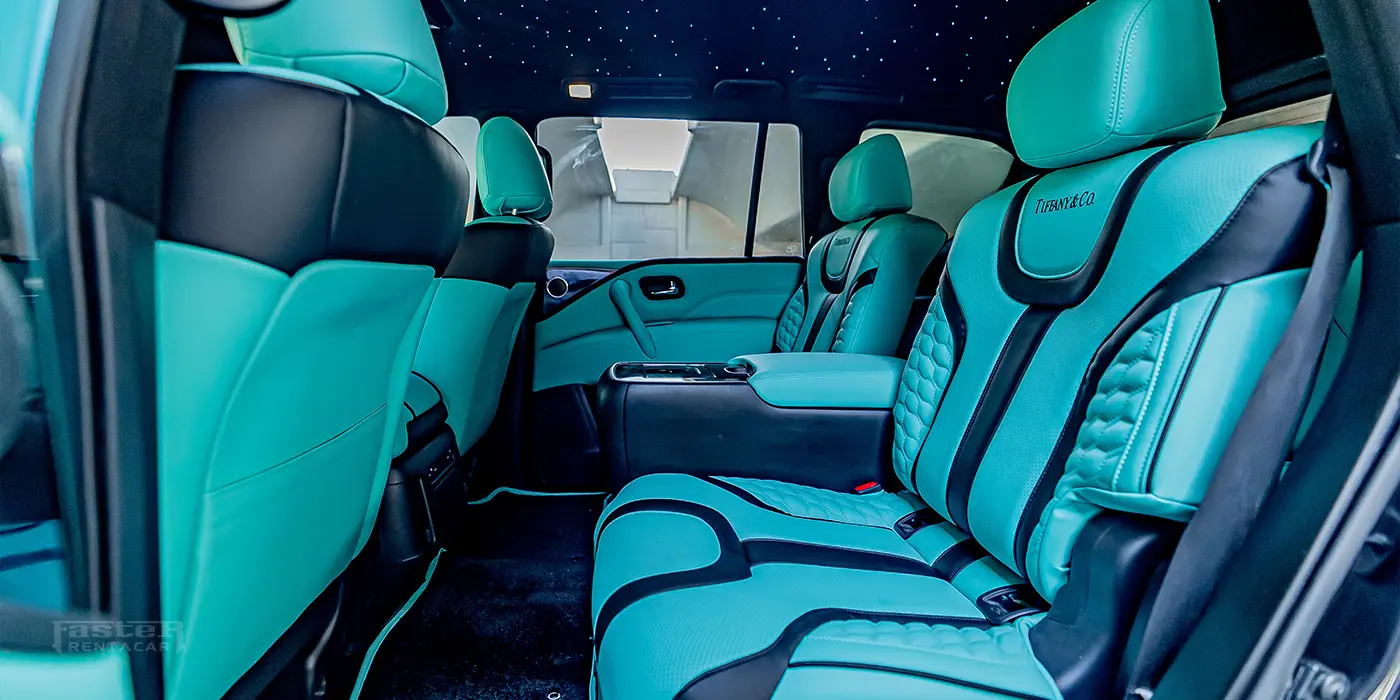 Nissan Patrol Tiffany Hawk Interior Back Seats
