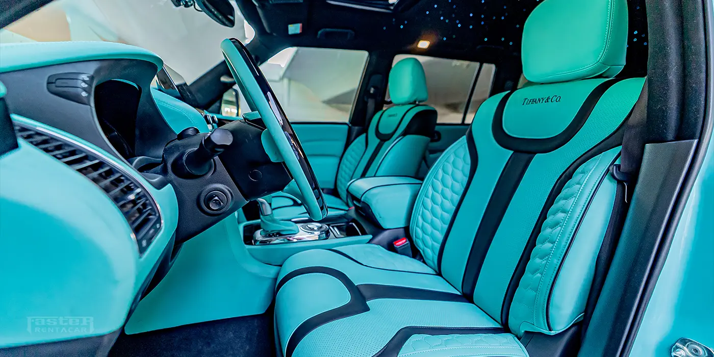 Nissan Patrol Tiffany Hawk  Front Seats