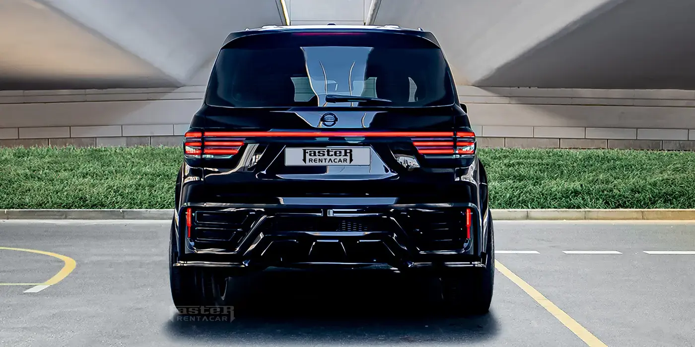 Nissan Patrol Tiffany Hawk Back View