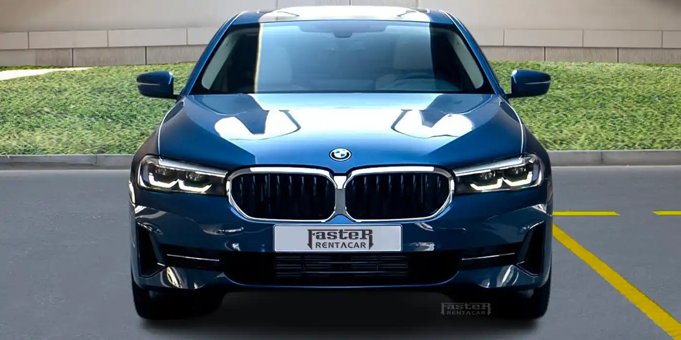 BMW 520i Front View