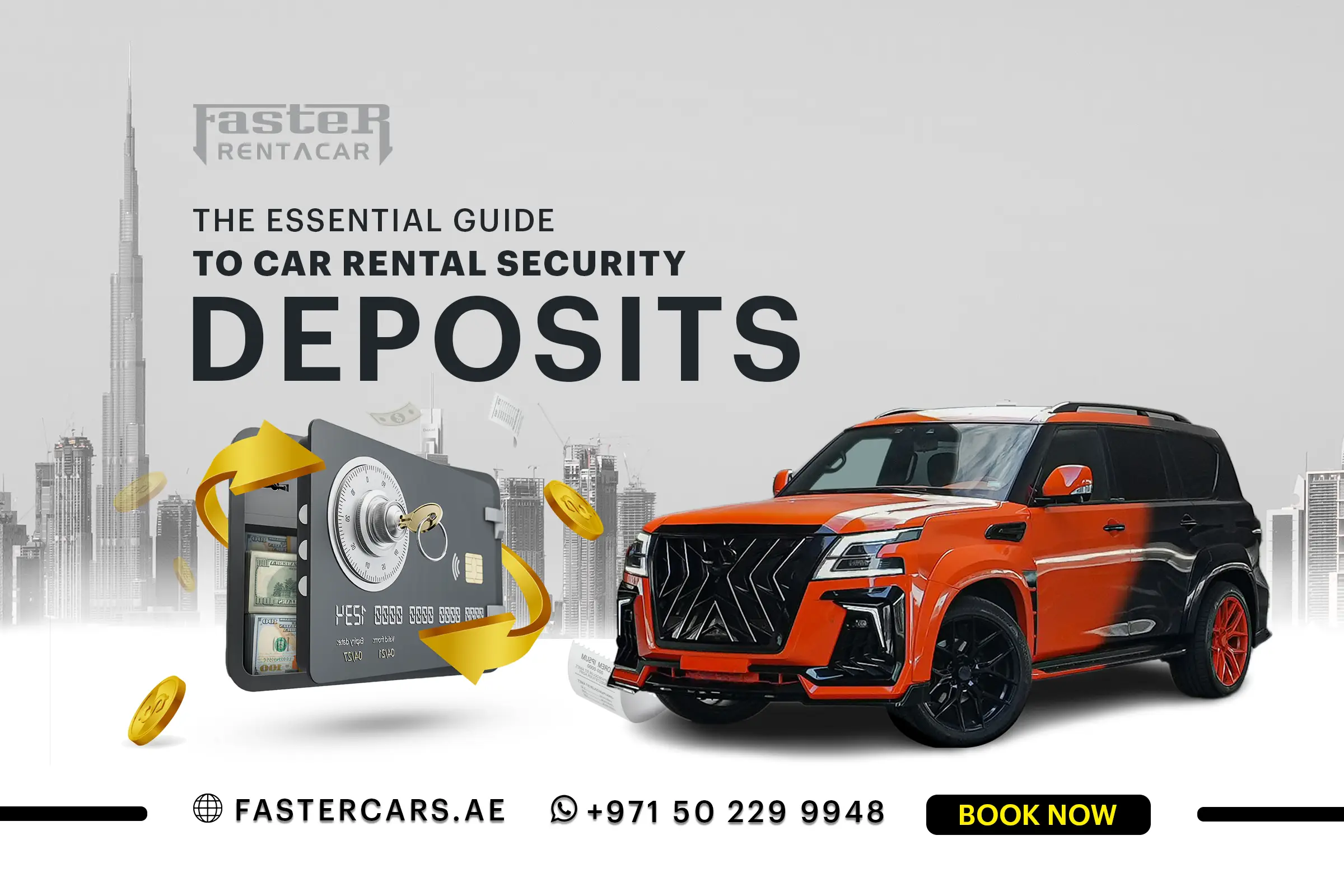 The Essential Guide to Car Rental Security Deposits | Fastercars