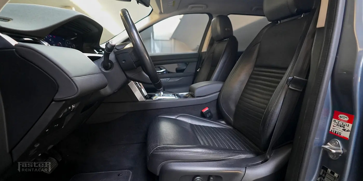 Land Rover Discovery Sport car inside