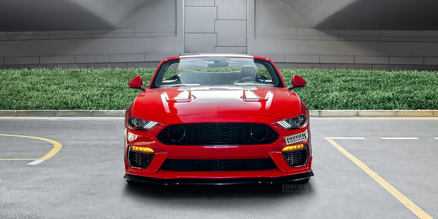 Ford Mustang - Red Color - 7