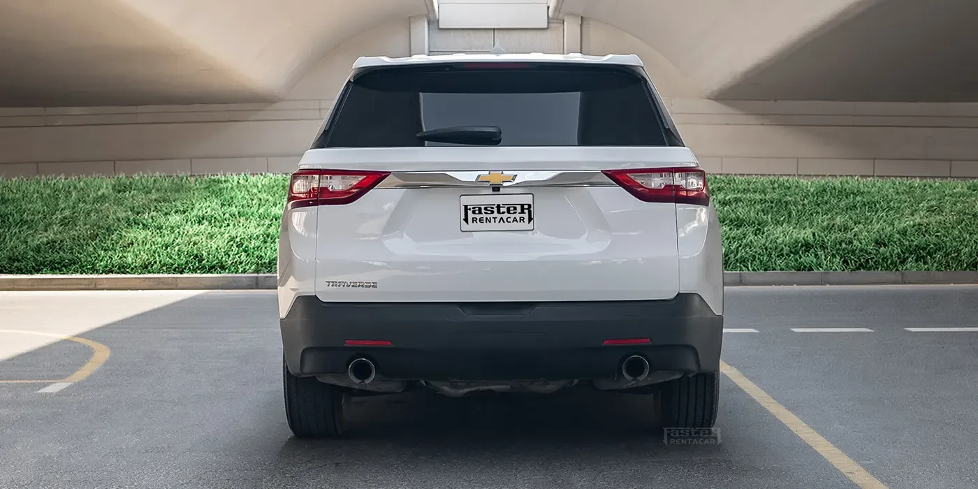 Chevrolet Traverse- White - 2020 - R 99386 back