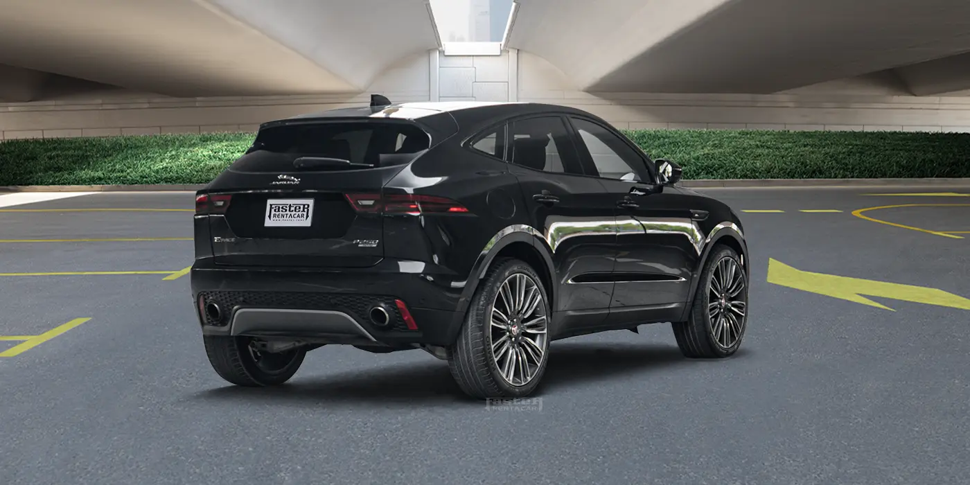 Jaguar E Pace - Black - 2020 - H 52979 - backside