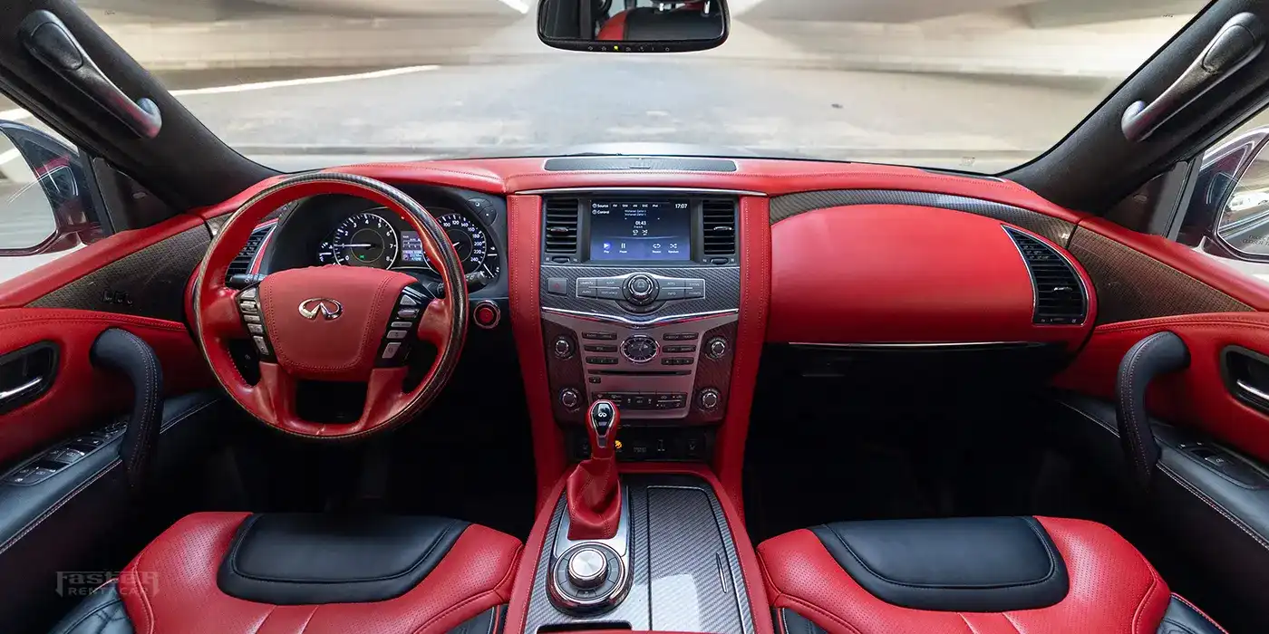 Infiniti Qx80 Black Hawk - Black - 2019 - T 53963 inside