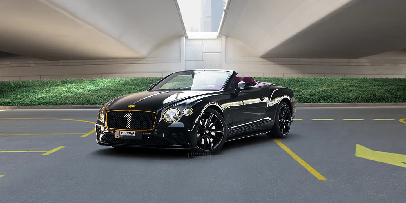 Bentley Continental GTC front side view
