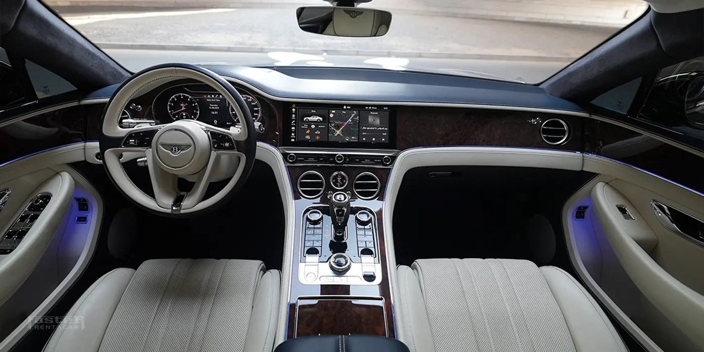 Bentley Continental GT V8 inside 3