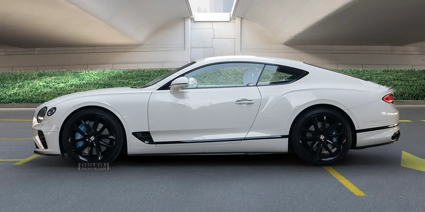 Bentley Continental GT V12 side view