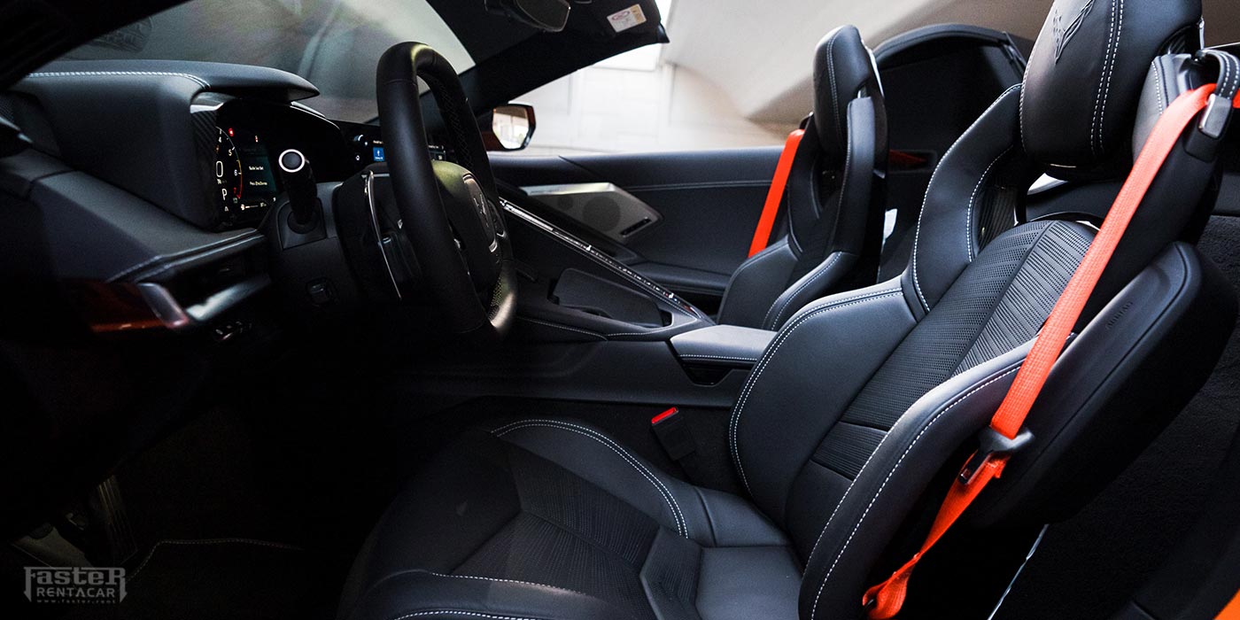 Chevrolet Corvette - Orange  inside 2