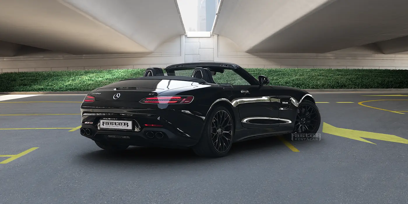 Mercedes Gt - Black back side