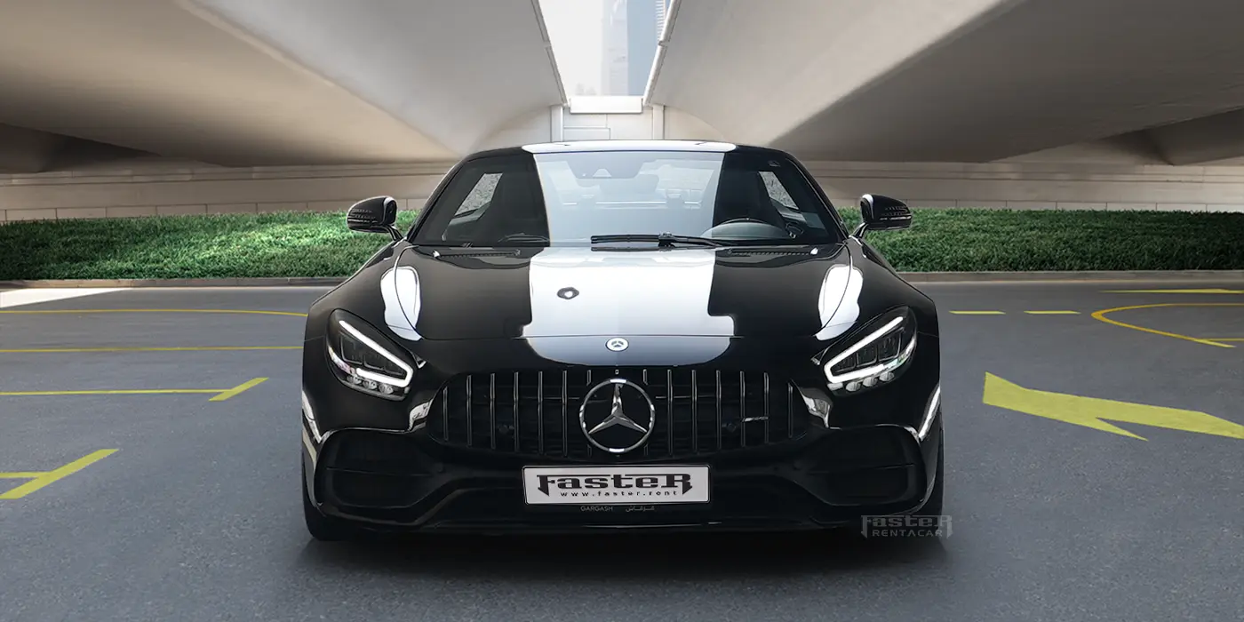 Mercedes Gt - Black front