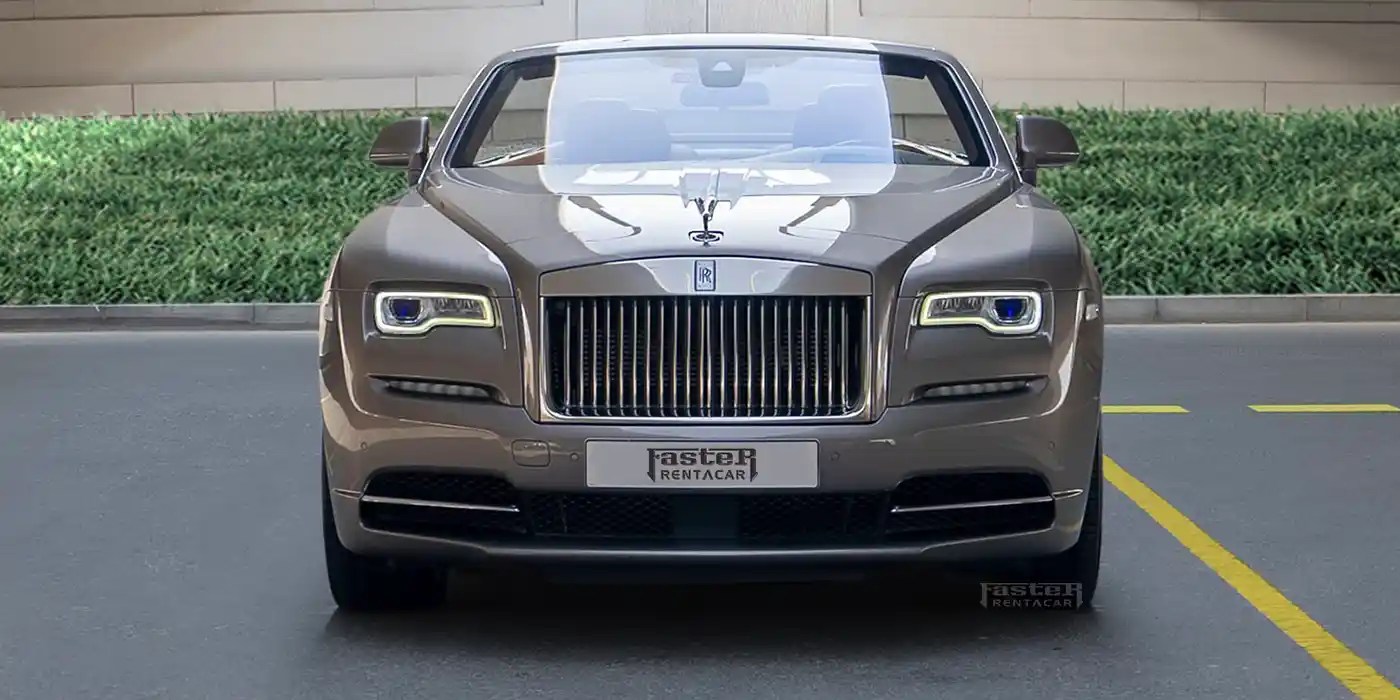 Rolls Royce Dawn - Gold front