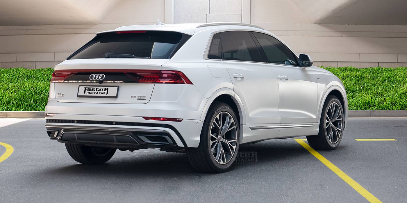 Audi Q8 back side