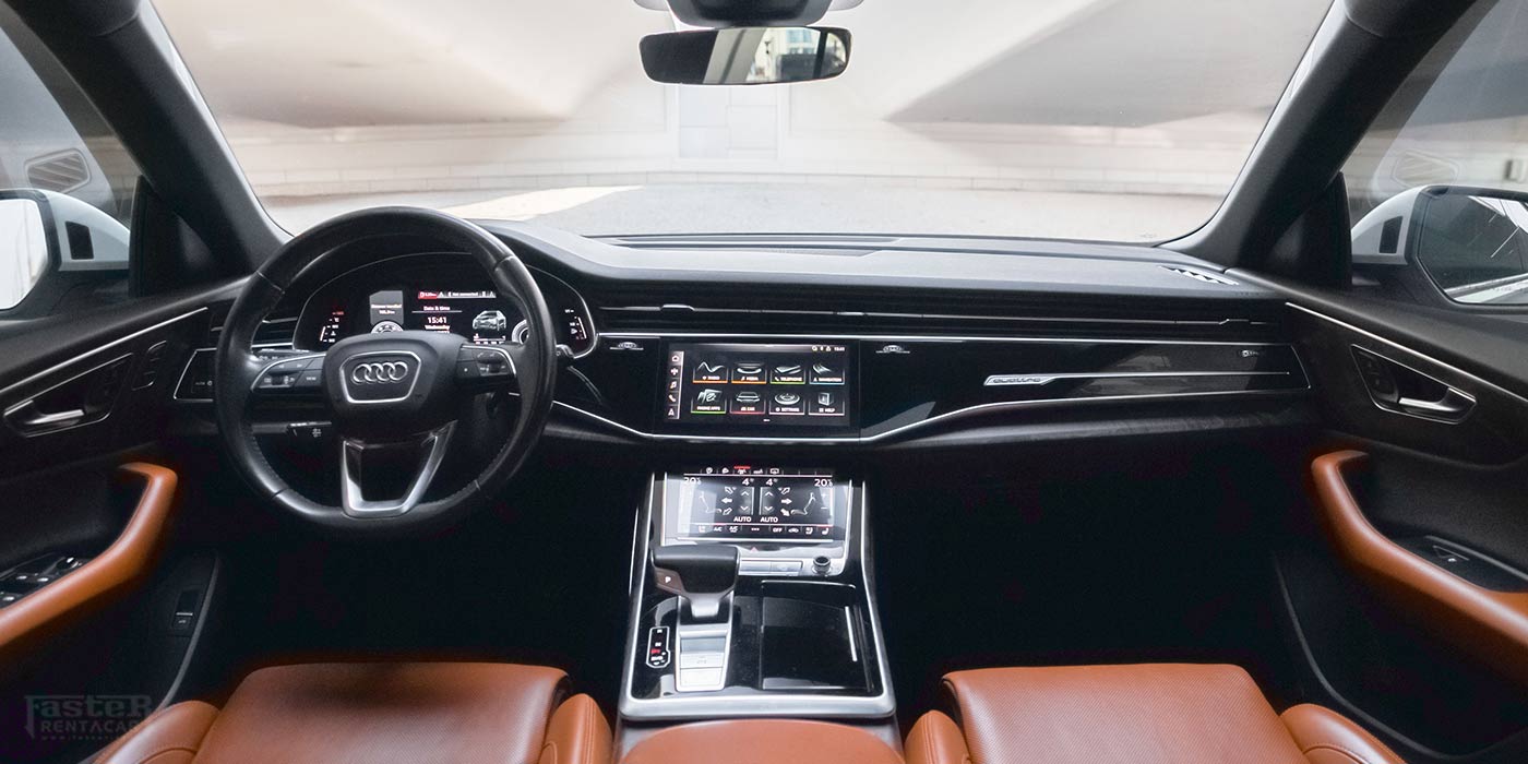 Audi Q8 inside