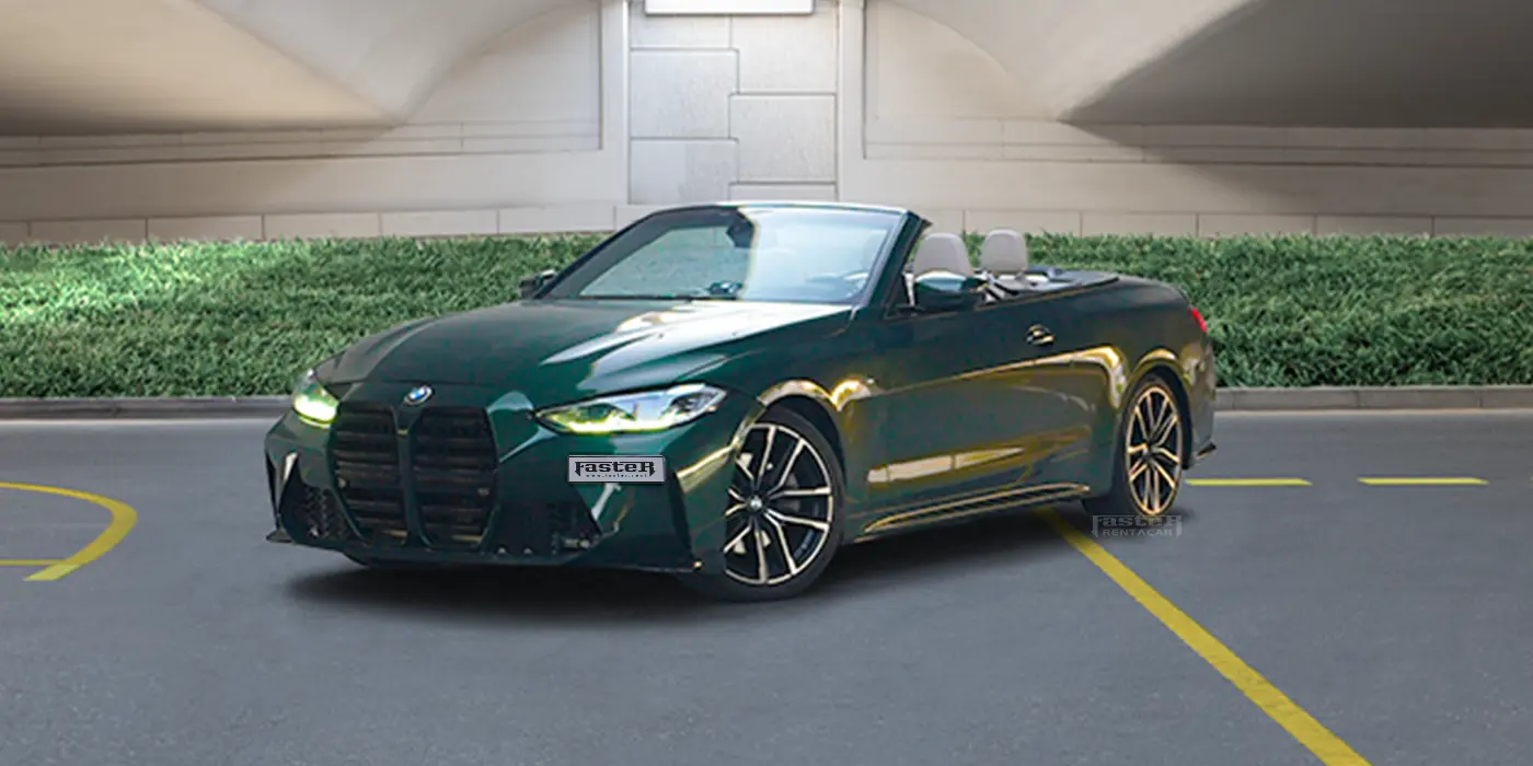 BMW 430M Conv - Green Front side