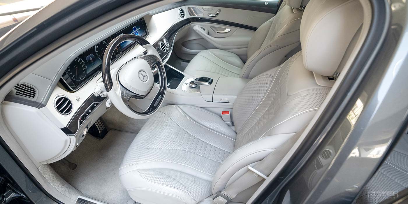 Mercedes S560 - Grey Inside 3