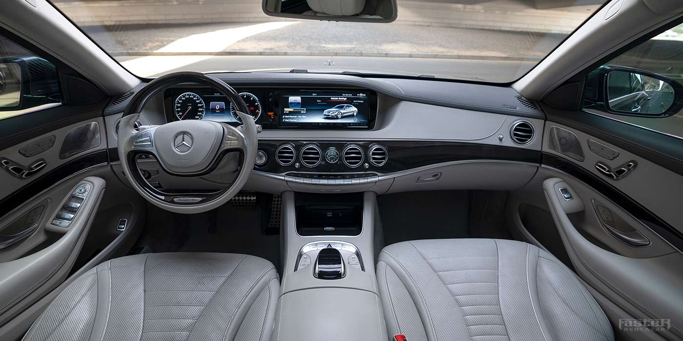 Mercedes S560 - Grey Inside 4