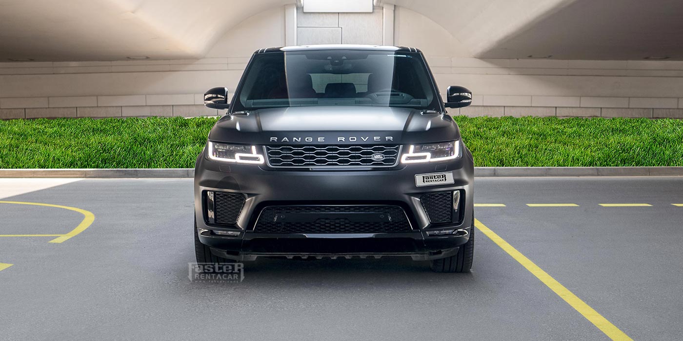 Range Rover Sport - Black Matt  front