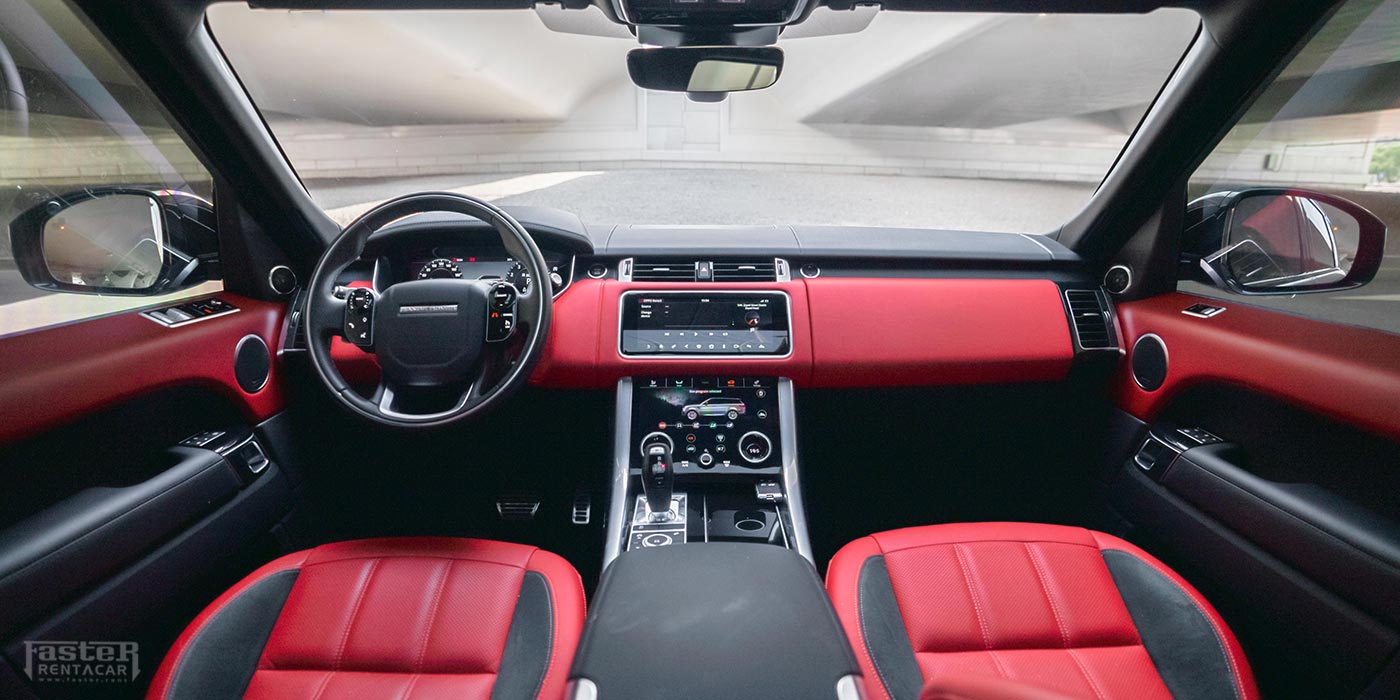 Range Rover Sport - Black Matt  inside