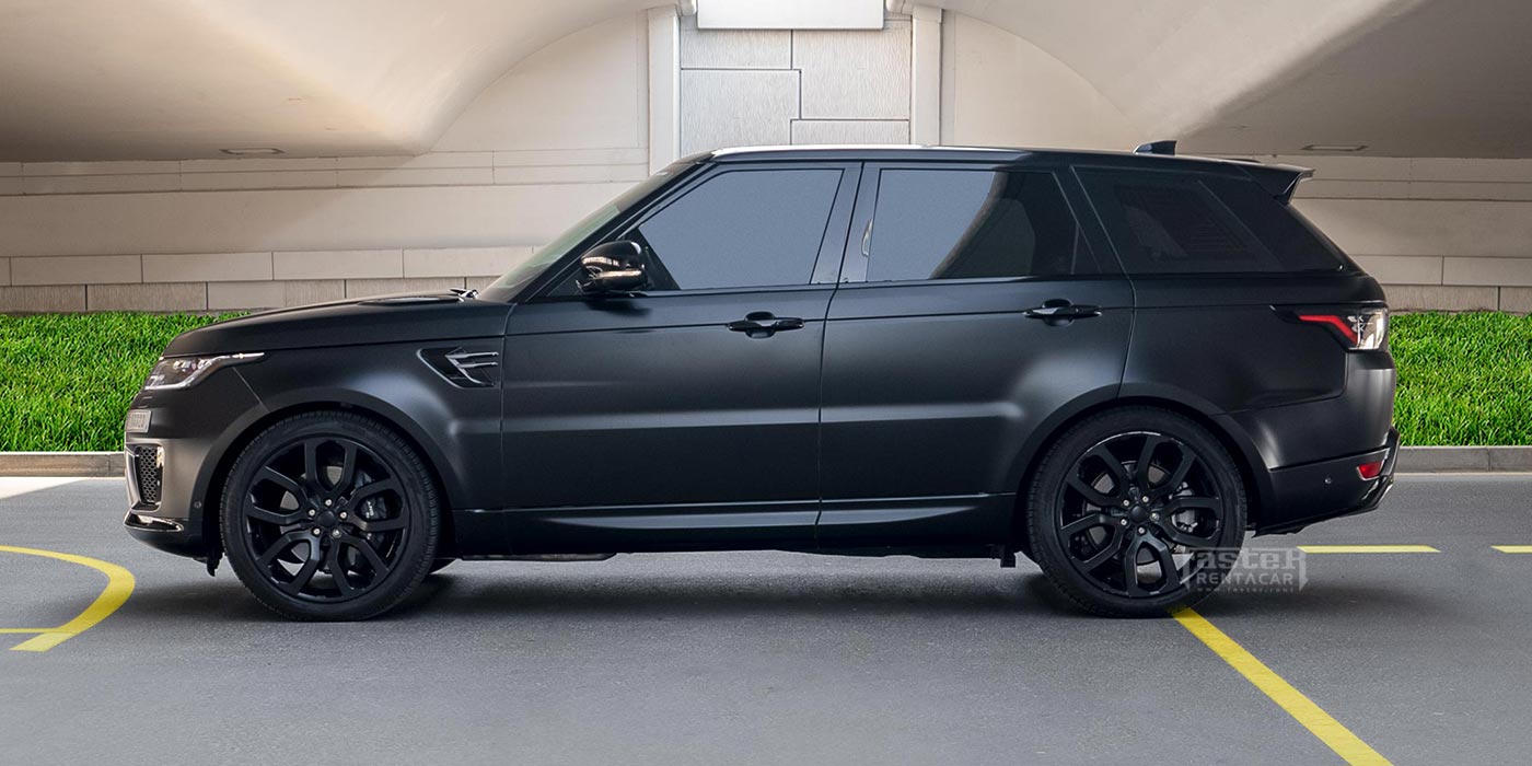 Range Rover Sport - Black Matt  side