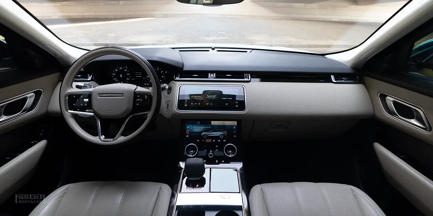 Range Rover Velar - White Inside 4
