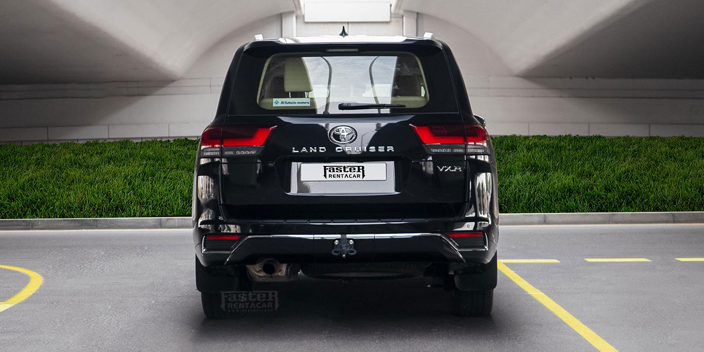 Toyota Land Cruiser - Black Faster back