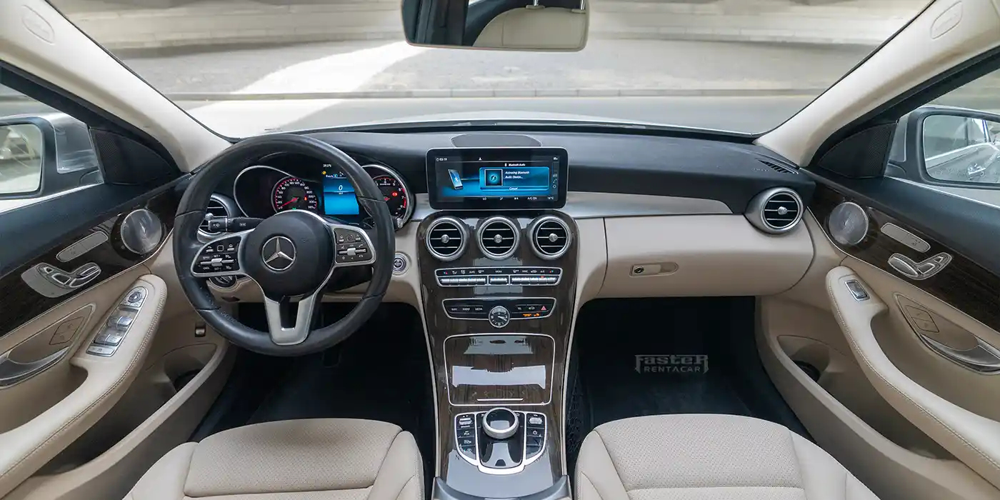 Mercedes C300 - Gold Inside