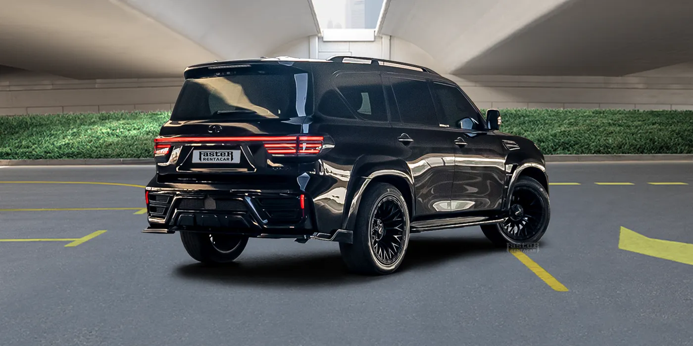 Infinity Qx80 - Black Bakcside