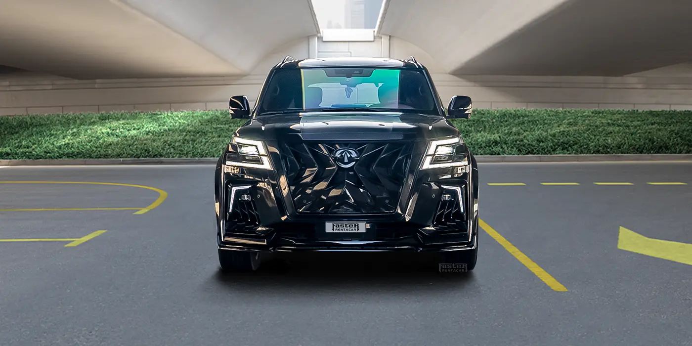 Infinity Qx80 - Black Front