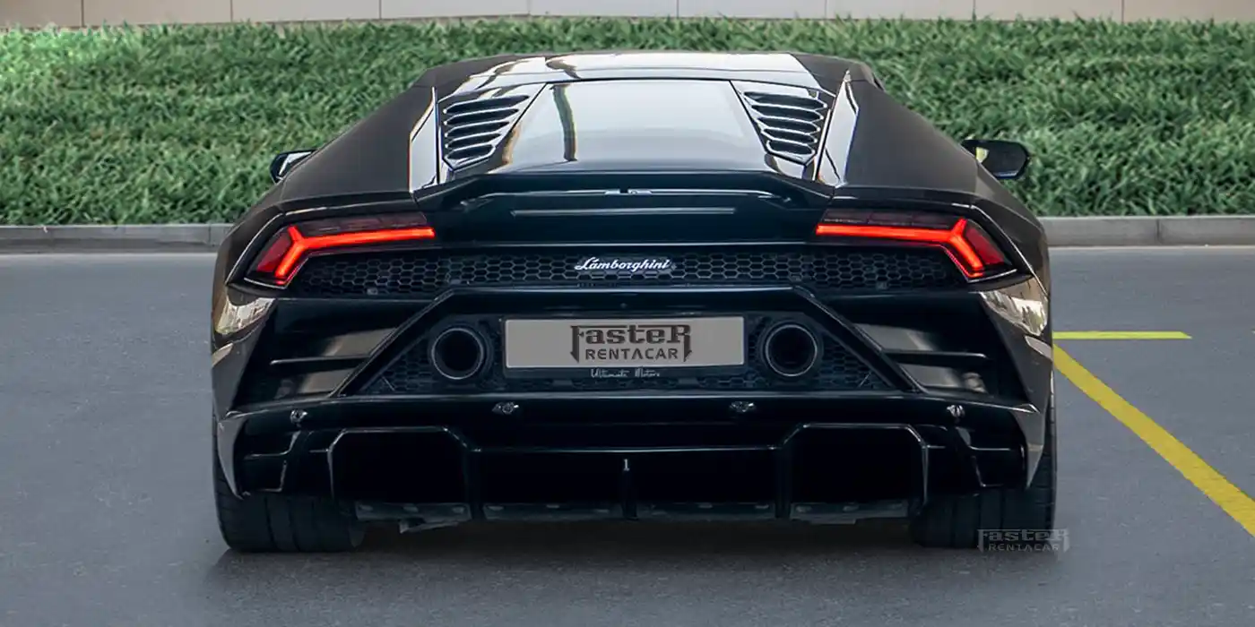 Lamborghini Evo Coupe - Black back
