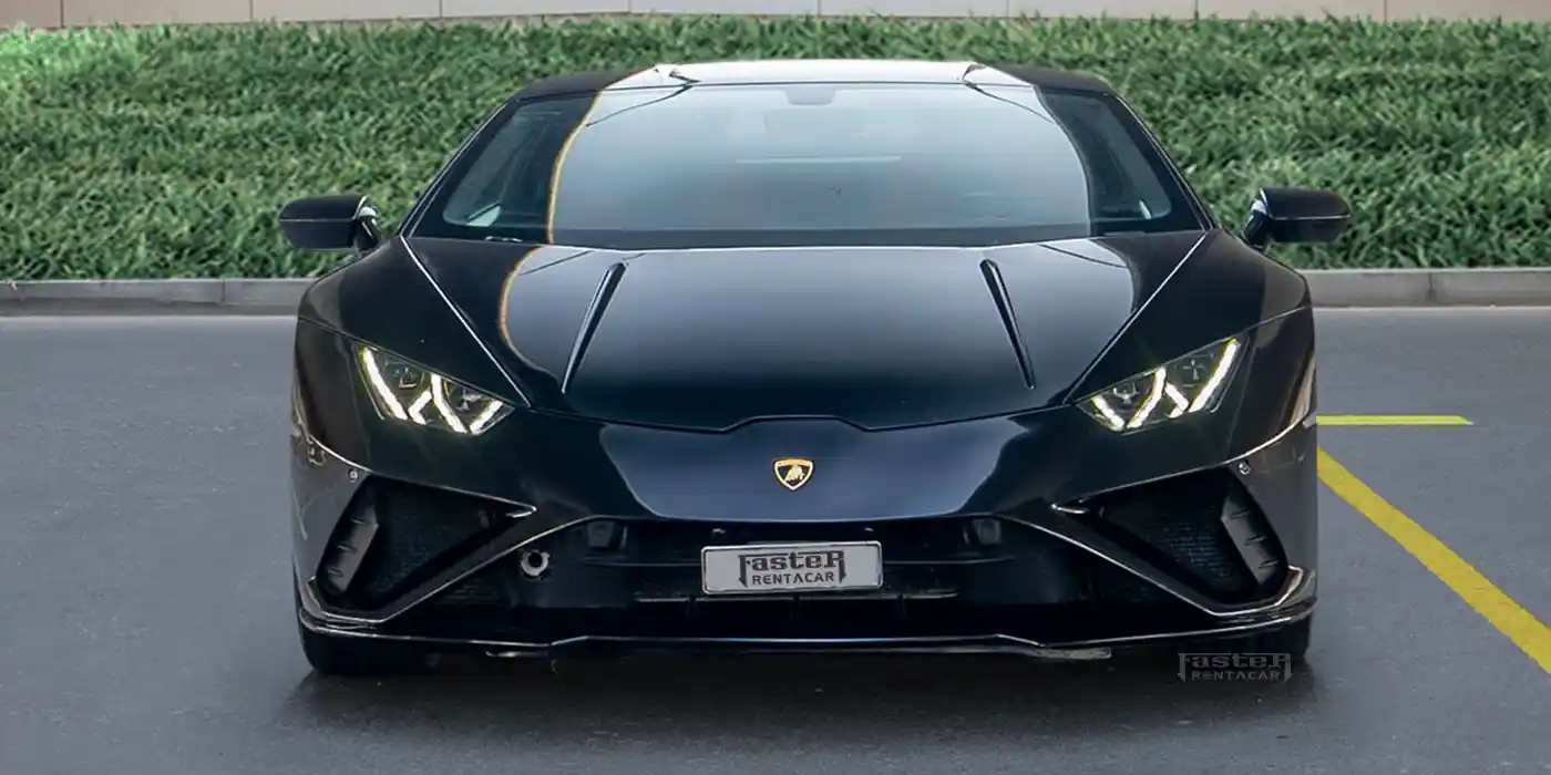 Lamborghini Evo Coupe - Black Front