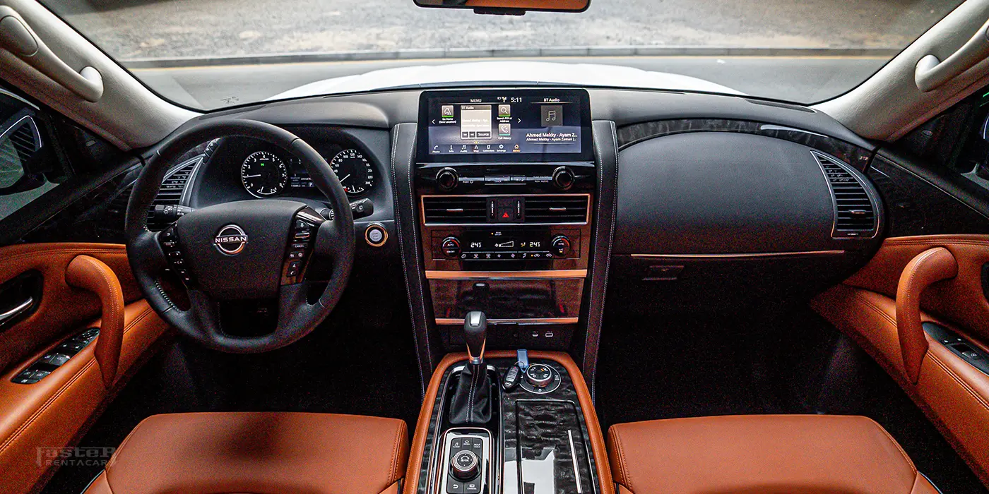 Nissan Patrol - White inside 3