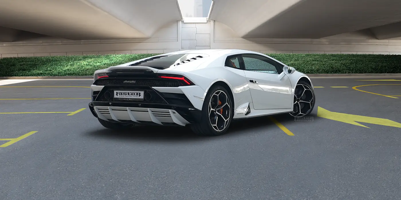 Lamborghini Evo Coupe - White back