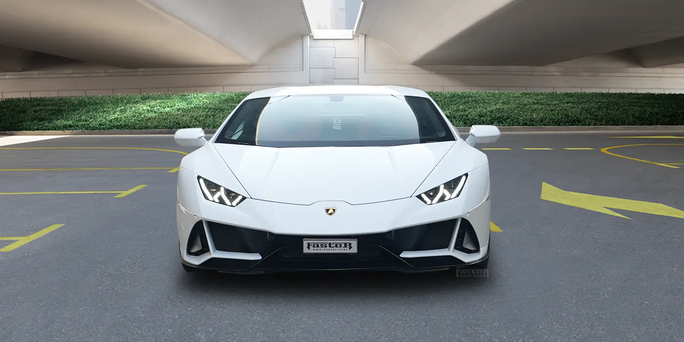 Lamborghini Evo Coupe - White side 2