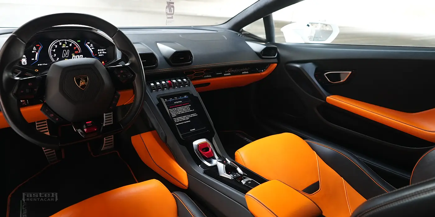 Lamborghini Evo Coupe - White Inside