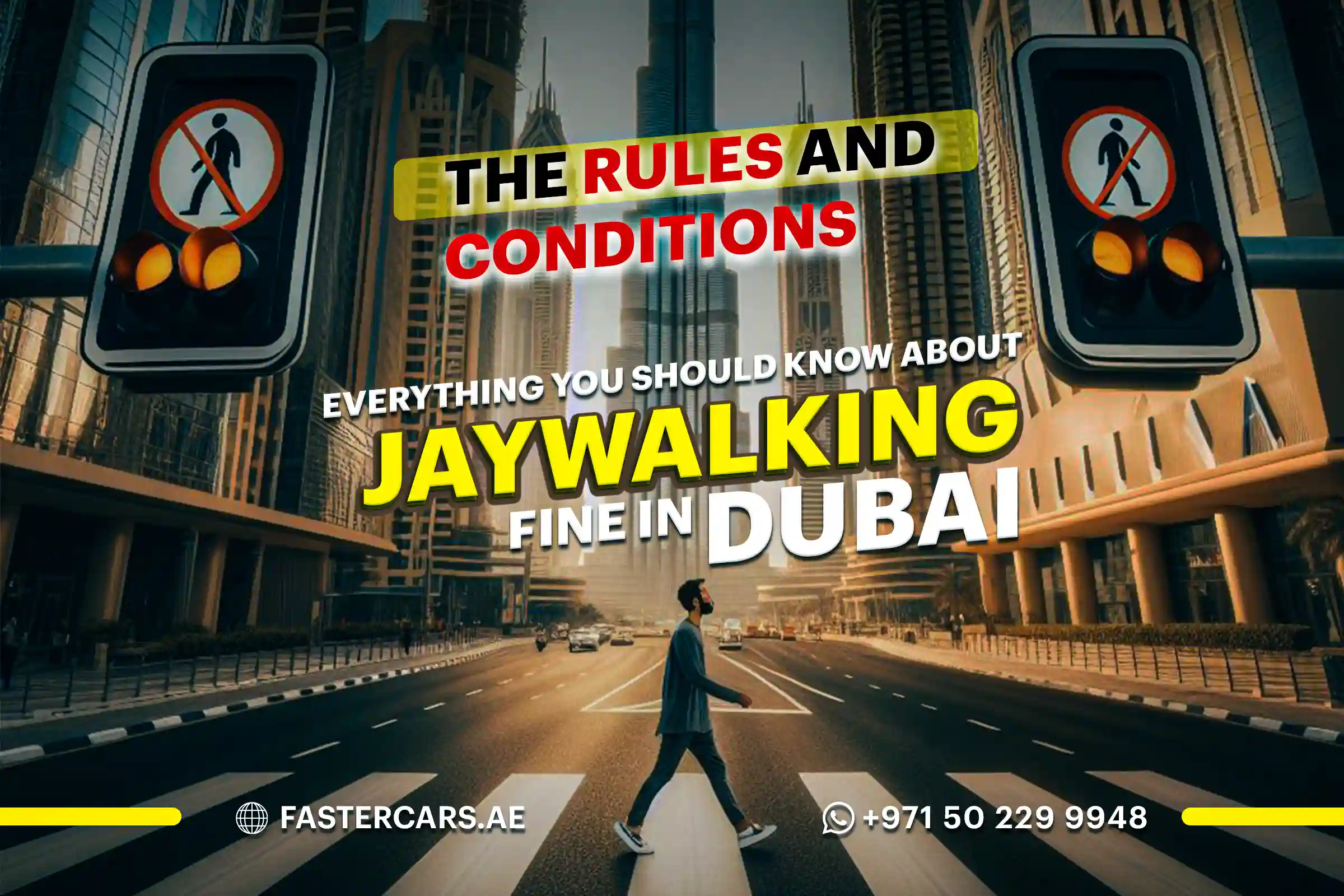 Everything You Should Know About Jaywalking Fine in Dubai