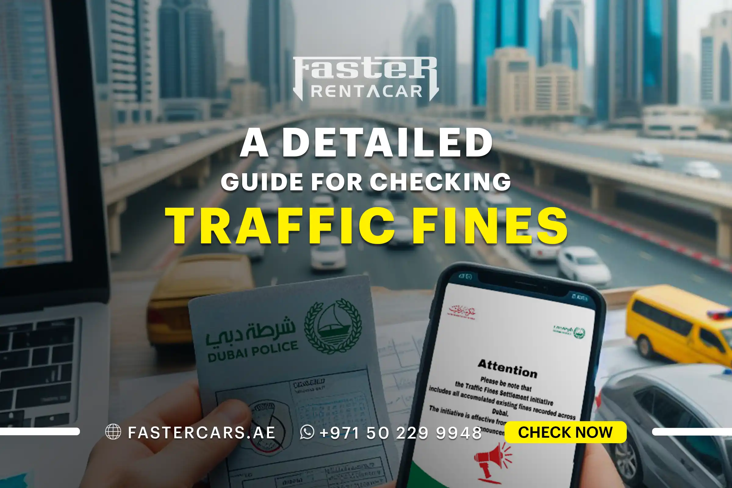 A Detailed Guide for Checking Traffic Fines in Dubai