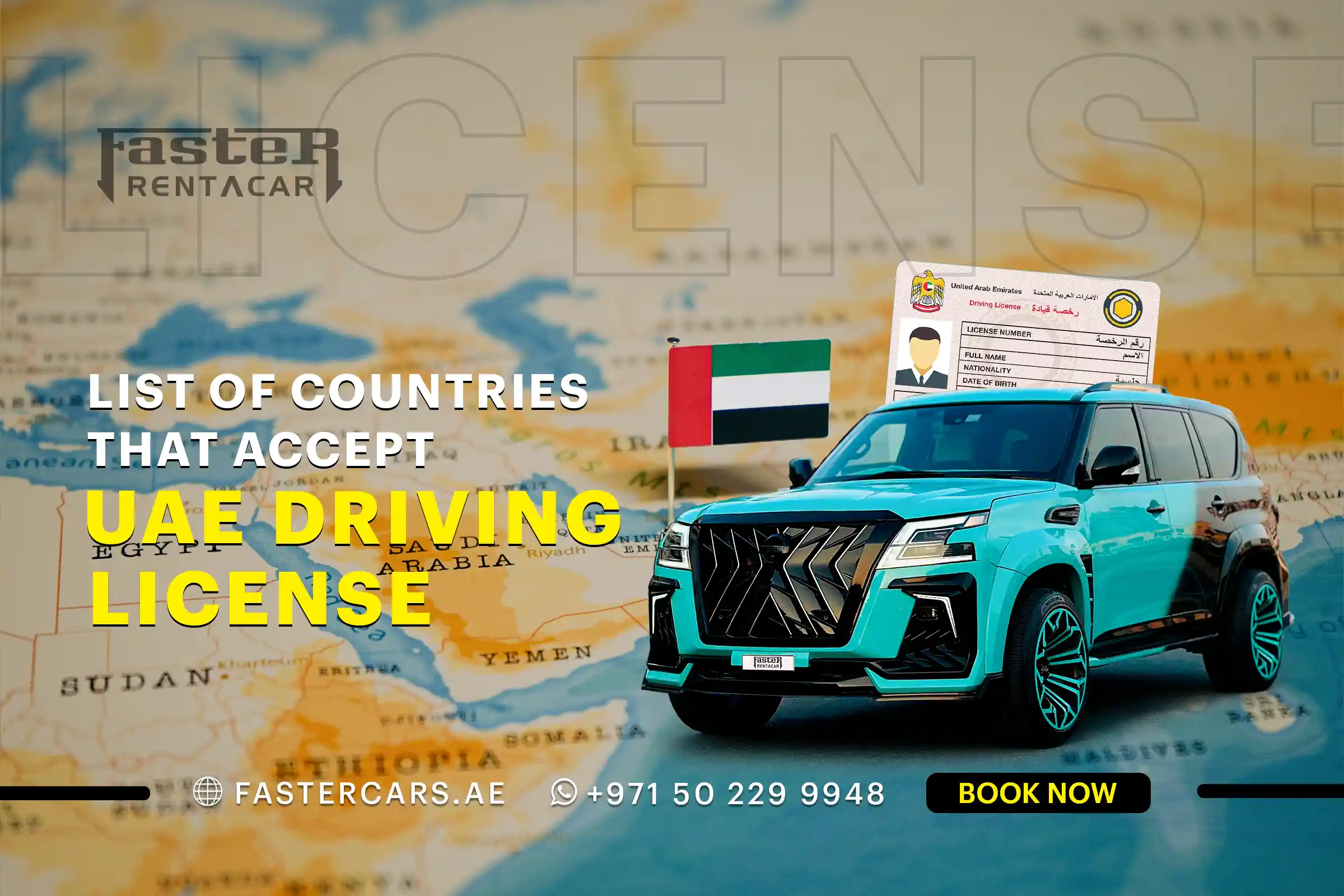 List Of Countries That Accept UAE Driving License