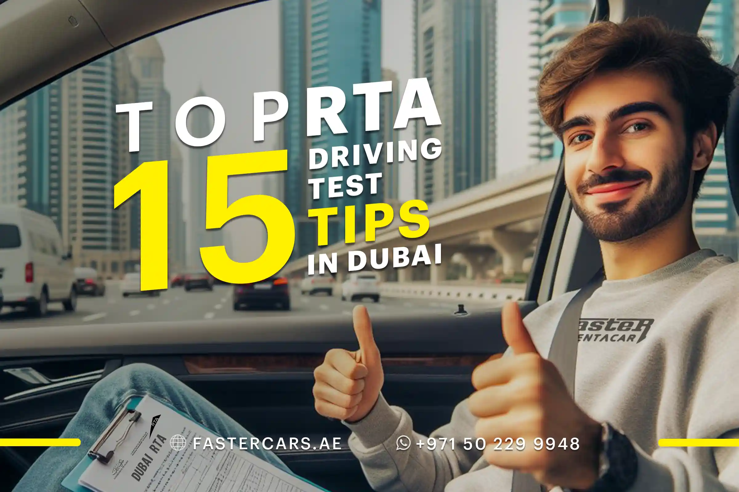 Top 15 Dubai RTA Driving Test Tips