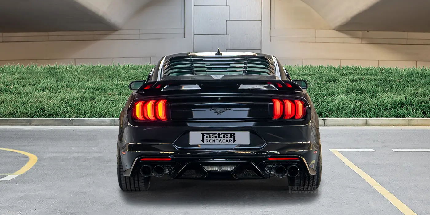 Ford Mustang Tiffany Back View