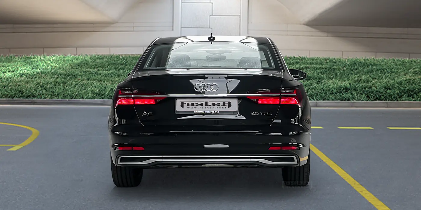 Audi A6 Rear View