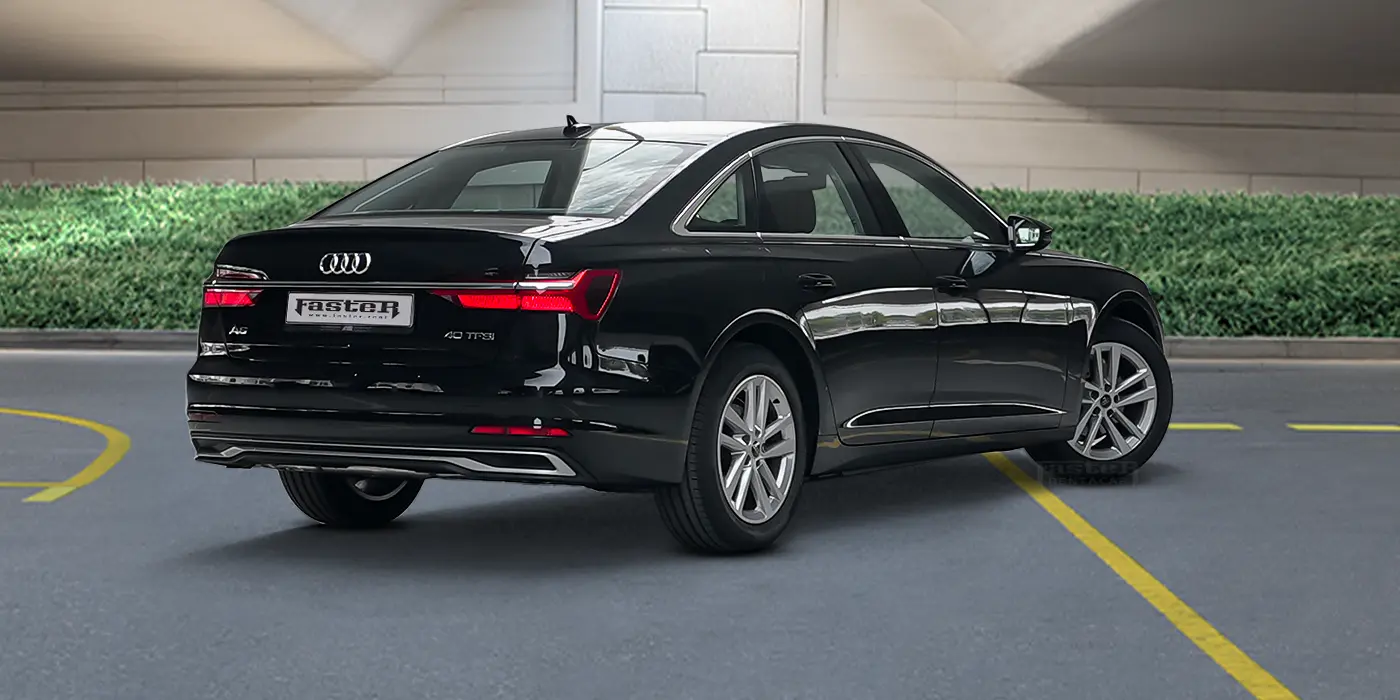 Audi A6 Exterior Back Side View