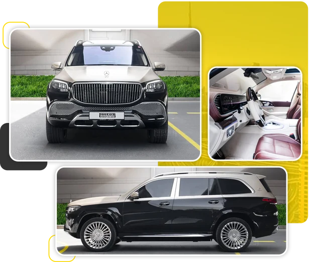 Benz Maybach GLS 600 front side view