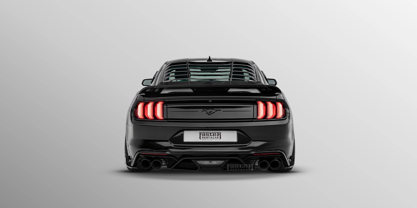 Ford Mustang Tiffany Exterior Back View