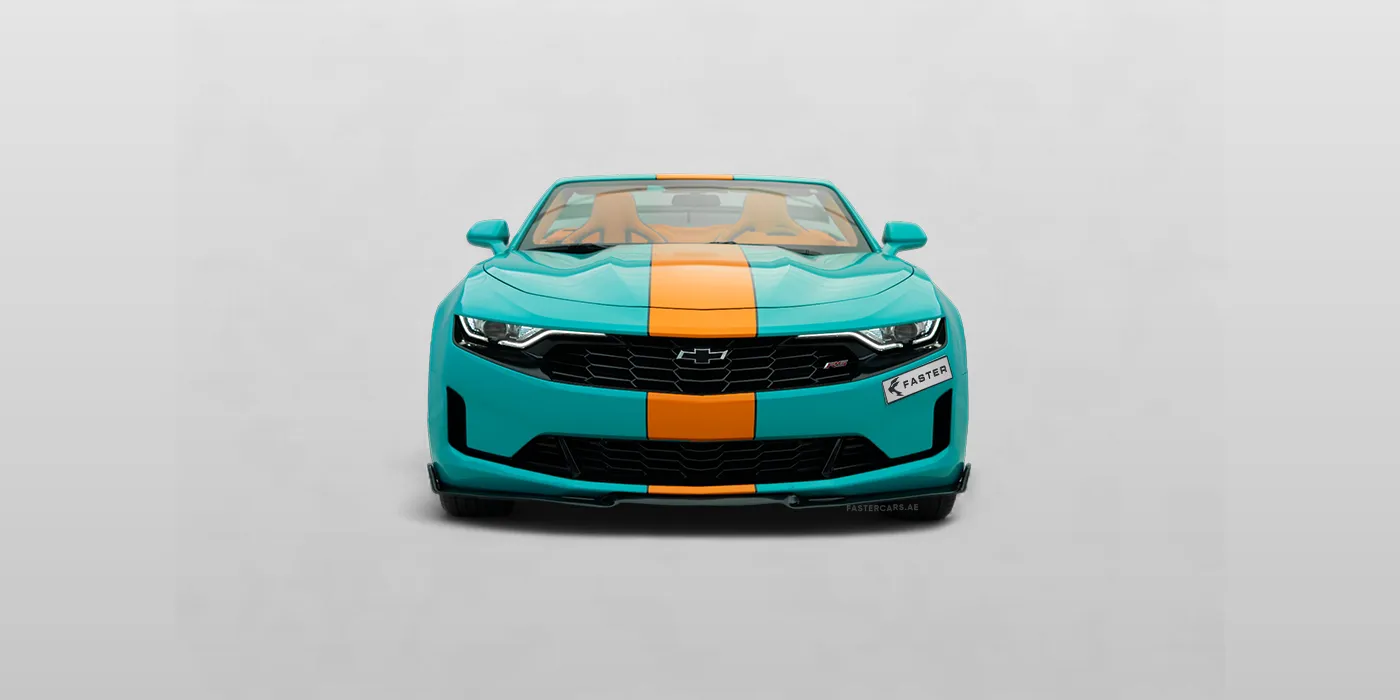 CHEVROLET CAMARO Tiffany Orange Front
